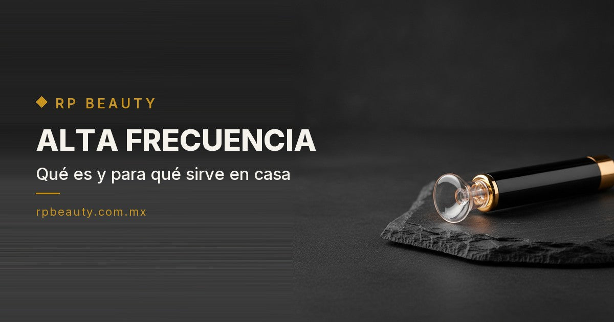 Dispositivo de alta frecuencia facial con electrodo de vidrio de RP BEAUTY