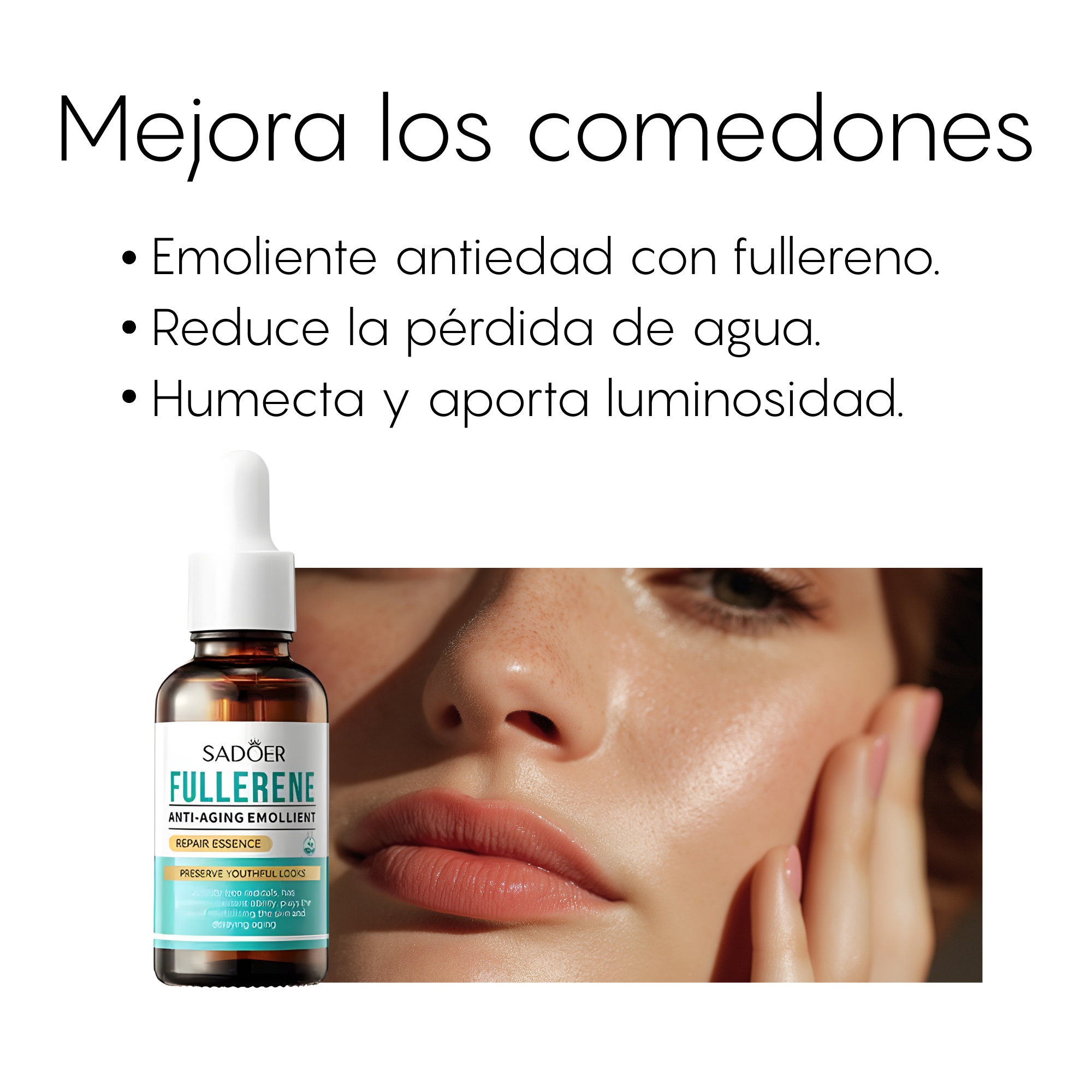 serum antioxidante avanzado fullerene RP Beauty - imagen 3