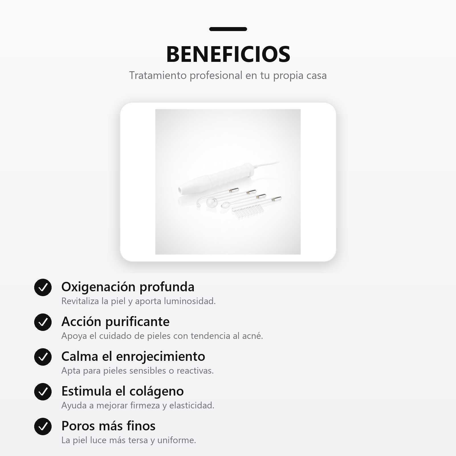 Alta Frecuencia Facial beneficios