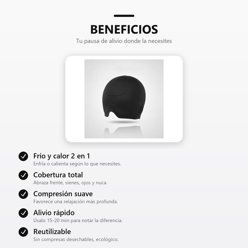 Gorro Terapeutico Migrana beneficios