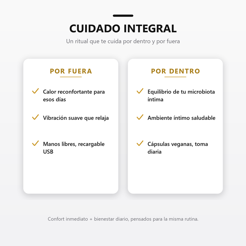 Cuidado integral por dentro y por fuera