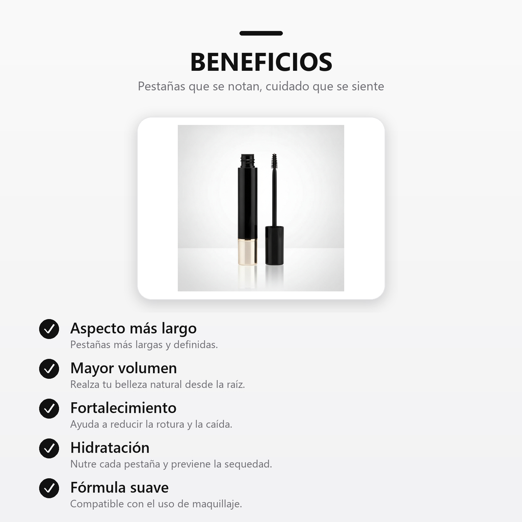 Serum Alargador de Pestanas beneficios